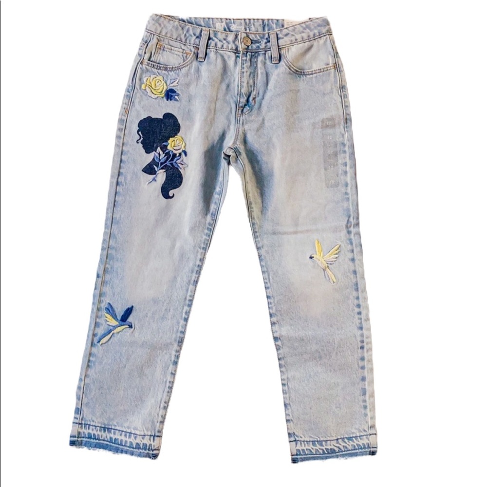 Disney Cinderella Embroidered Jeans | GAP - Picture 7 of 7